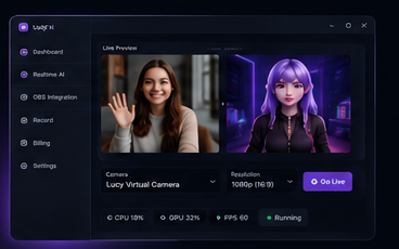 Raven Studio desktop dashboard preview